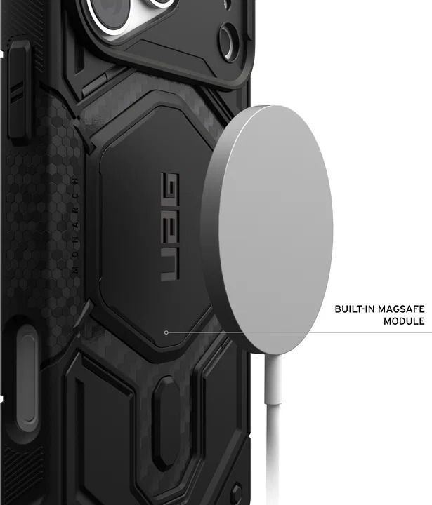 Чохол UAG для iPhone 18 Pro Max, Monarch Pro Magsafe, Carbon Fiber