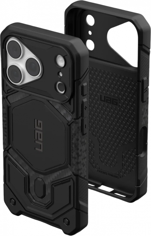Чохол UAG для iPhone 18 Pro, Monarch Pro Magsafe, Carbon Fiber