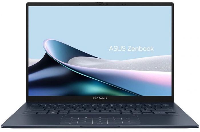 Ноутбук ASUS Zenbook 14 UX3405CA-ST1261 14" 3K OLED, Intel Ultra 5 225H, 32GB, F1TB, UMA, NoOS, Блакитний