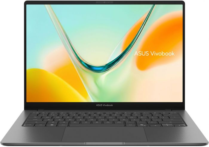 Ноутбук ASUS Vivobook S14 S5408QA-TM271W 14" WUXGA IPS, Qualcomm X1 26 101, 8GB, F512GB, UMA, Win11, Сірий