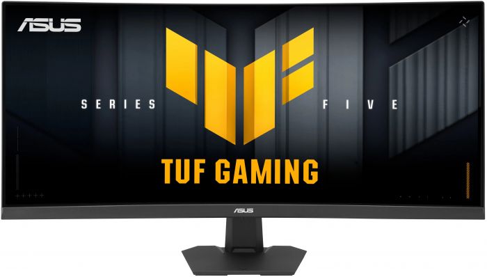 Монітор Asus 34" TUF Gaming VG34WQ5F 2xHDMI, 2xDP, 2xUSB, MM, VA, 3440x1440, 21:9, 200/400Hz, 0.5ms, DCI-P3 95%, CURVED, FreeSync, HDR400