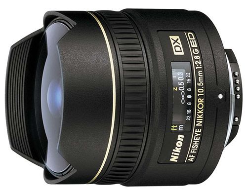 Об'єктив Nikon 10.5 mm f/2.8G IF-ED AF DX FISHEYE NIKKOR