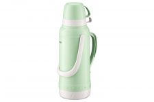 Термос Ardesto Gemini Gourmet 2000 мл, пластик, скляна колба, зелений