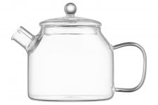 Заварник Ardesto, 1000 мл, боросилікатне скло, бамбук