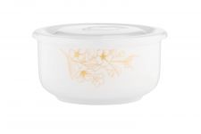 Салатник з кришкою Ardesto Sunny day, 12 см, порцеляна