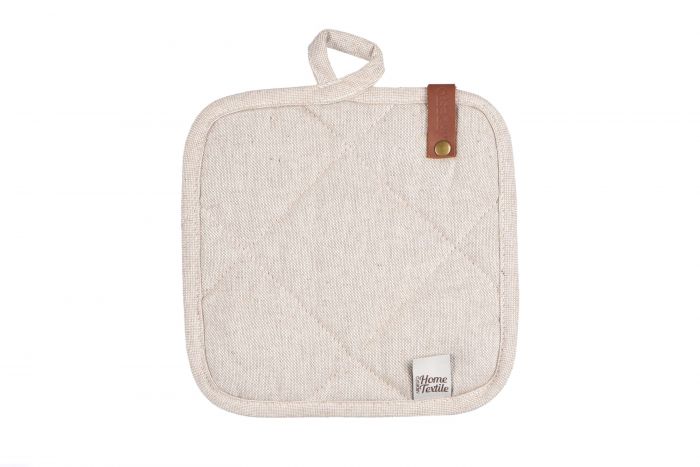 Прихватка Ardesto Oliver, беж, 20х20см, 100% бавовна (напов. ватин)