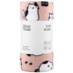 Плед Ardesto Fleece, 130x160см, 100% поліестер, котики