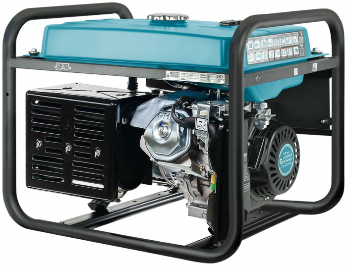 Генератор бензиновий Konner&Sohnen KS 10000E-3, 400В, 7.5кВт, 3 фази, АВР (ATS), електростартер, 89.2кг