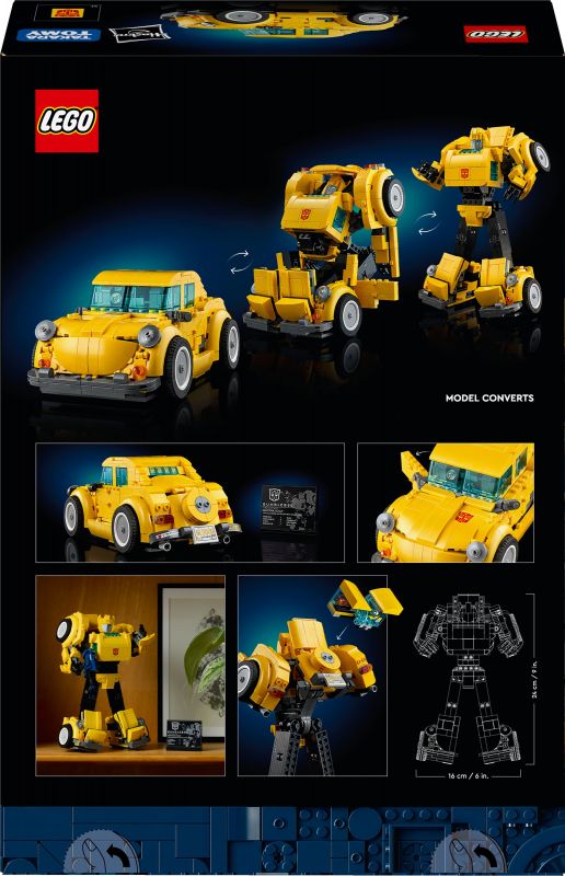 Конструктор LEGO Icons Трансформери. Бамблбі