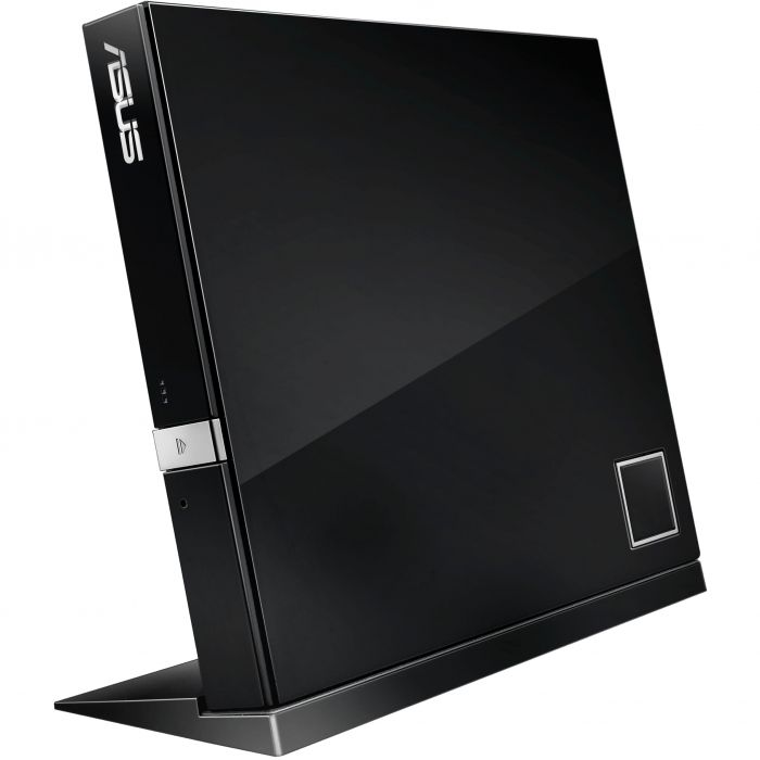 Привід оптичний портативний ASUS SBW-06D2X-U Blu-ray Combo burner M-DISC USB2.0 чорний Retail Box Slim