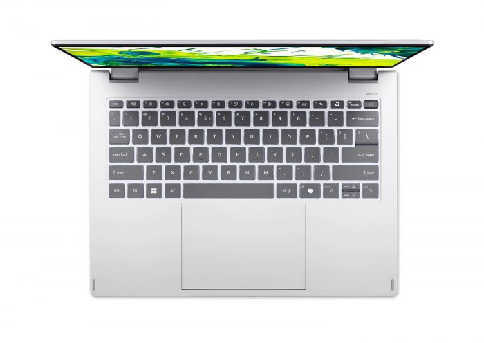 Ноутбук Acer Swift Spin 14 AI SFSP14-I51T 14" WUXGA IPS Touch, Intel U5-325, 16GB, F512GB, UMA, Win11, сріблястий