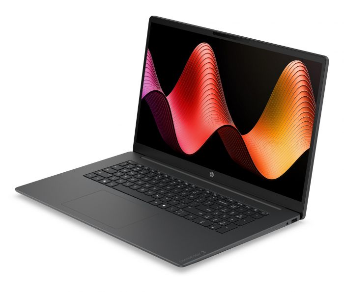 Ноутбук HP OmniBook 3 17-dp0005ua 17.3" FHD IPS AG, AMD R5-130, 16GB, F512GB, UMA, DOS, чорний