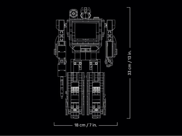 Конструктор LEGO Icons Transformers: Саундвейв