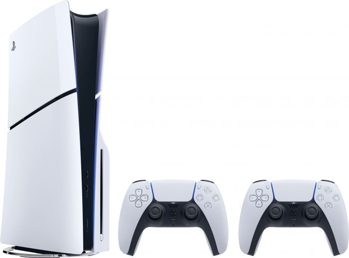 Ігрова консоль PlayStation 5 Slim Blu-ray (2 геймпади Dualsense)