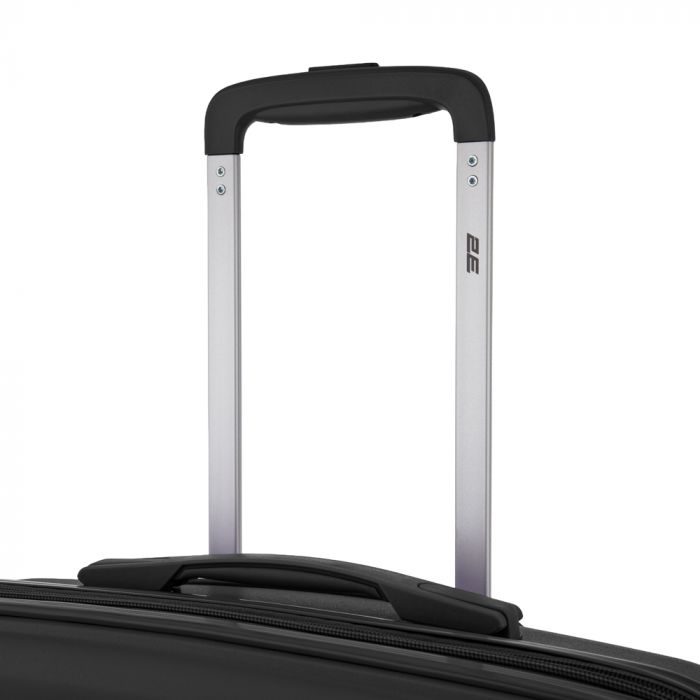 Валіза 2E, Aero, поліпропілен, велика, 99/119 л, TSA, 4 колеса, EXP, чорний