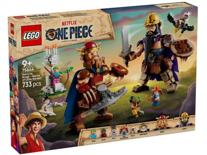Конструктор LEGO ONE PIECE Доррі проти Броґі: гіганти «Малого Саду»