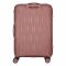 Набір валіз 2E, M7979, поліпропілен, (L+M+S), блискавка anti theft, 4 колеса, кодовий замок, рожево-золотий