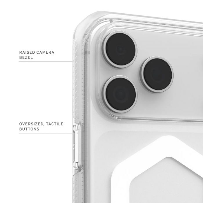 Чохол UAG для iPhone 17 Pro Max, Plyo MagSafe, Ice/White