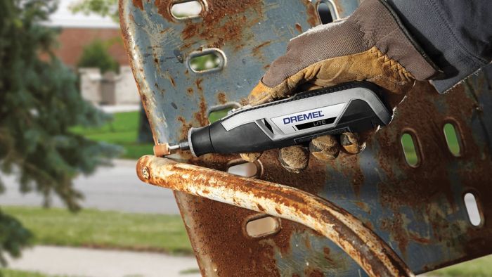 Шліфмашина шліфувально-гравірувальна акумуляторна Dremel 7760-15 3.6В 1х2А·год 8000-25000об·хв 15 насадок 195см ЗП USB 0.27кг
