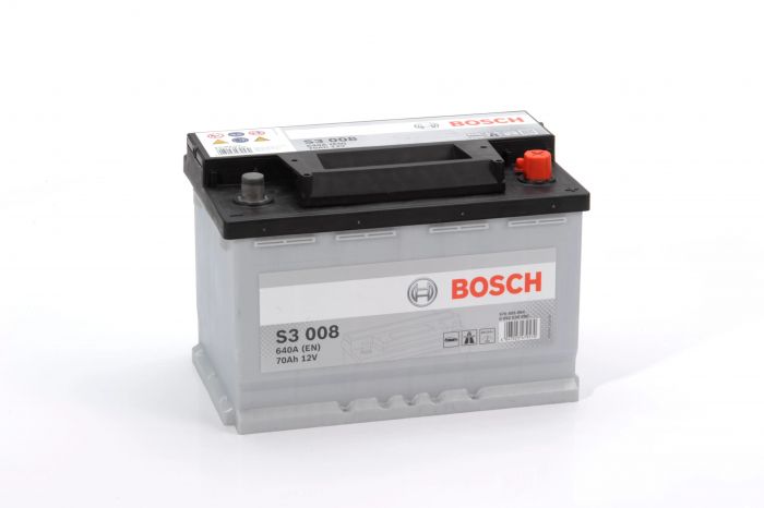 Акумулятор Bosch S3 12В 70А·год 640А R+ (0 092 S30 080)