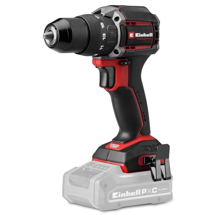 Шурупокрут-дриль ударний акумуляторний Einhell Professional TP-CD 18/70-C Li-i BL - Solo 18В 70Нм 0 - 450/0 - 2000 LED 1.07кг без АКБ та ЗП