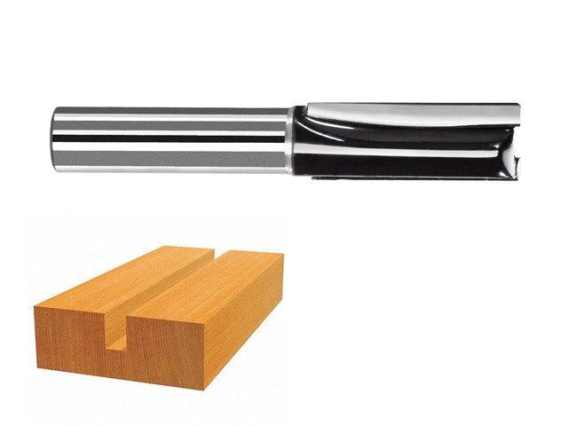 Фреза пазова Bosch Professional з двома лезами Std S8 D10 L25.4