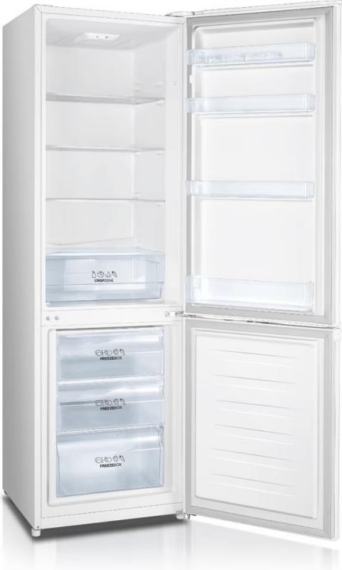 Холодильник Gorenje з нижн. мороз. камерою, 180х55х56см, 2 дв., Х- 198л, М- 66л, A+++, ST, Білий