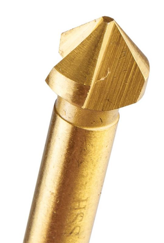 Набір свердл GRAPHITE TiN, ступінчасте свердло, розгортка, фреза, зенкер, 4шт, 0.098кг