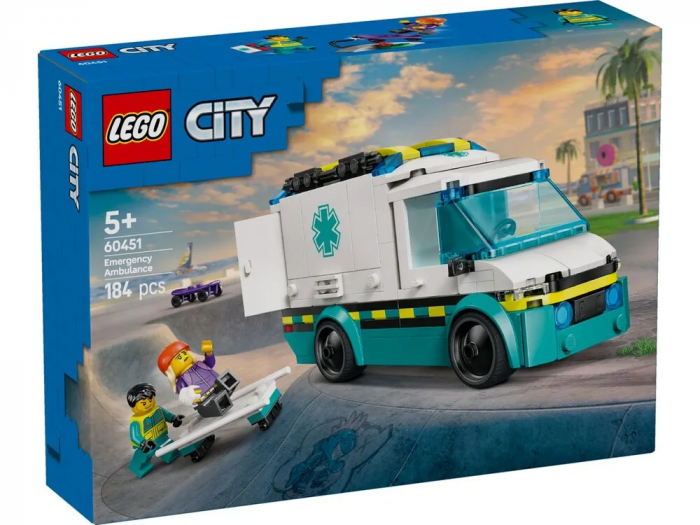Конструктор LEGO City Швидка допомога