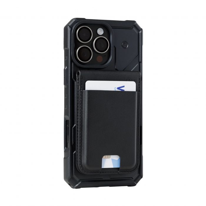 Чохол UAG для карт магнітний з підставкою, Metropolis Wallet PU, Black