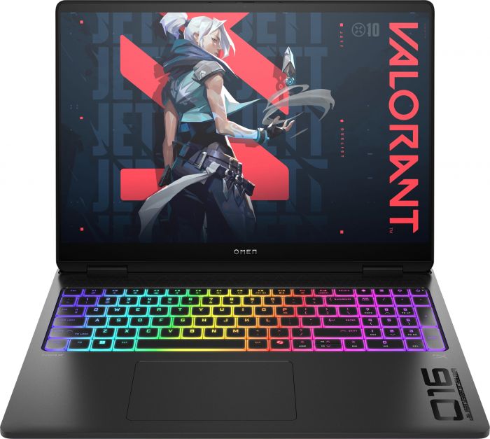 Ноутбук HP OMEN 16-ah0042ua 16" 2.5K OLED, Intel U9-275HX, 64GB, F2048GB, NVD5090-24, DOS, чорний