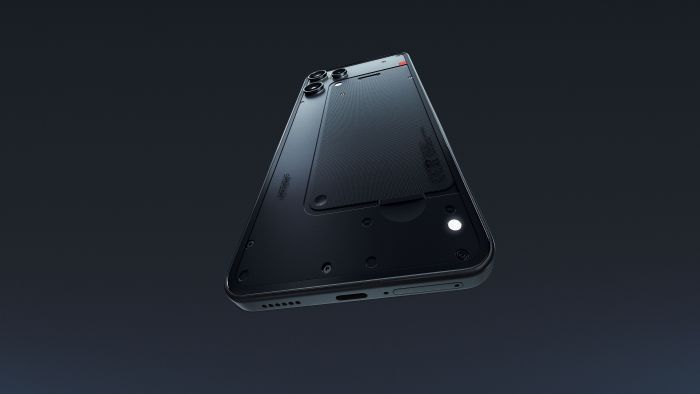 Смартфон Nothing Phone (3a) Lite 5G 6.77" 8/128ГБ, 2SIM, 5000мА•год, чорний