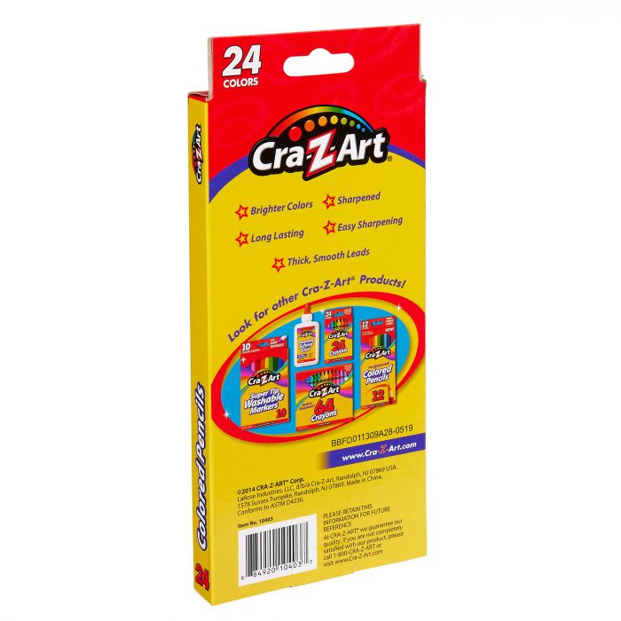Кольорові олівці Cra-Z-Art 24шт