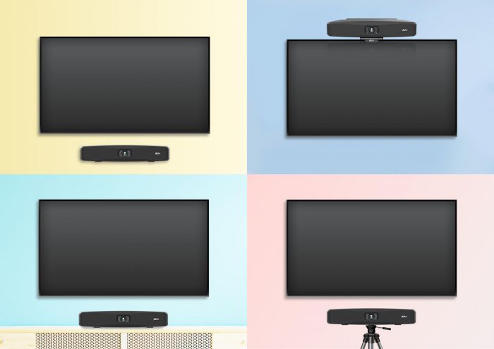 Система відеоконференцзв'язку AVer VB150, 5x Zoom, 4K, 3 х Uni-mic, радіус дії 5 м, динамік 6 Вт, чорний