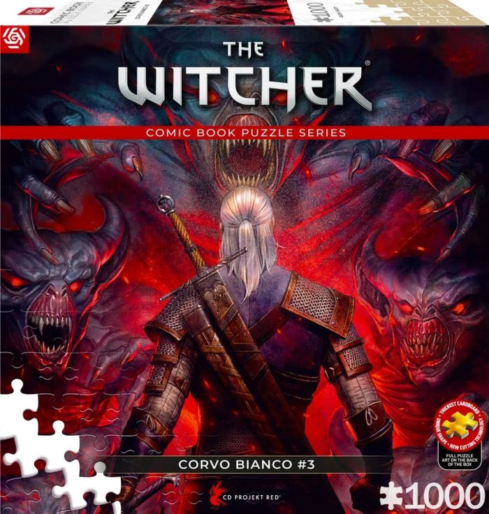 Пазл GoodLoot The Witcher Corvo Bianco 1000 од.