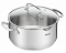 Каструля Tefal DUETTO+, 2.9л, з кришкою, нержавіюча сталь, скло