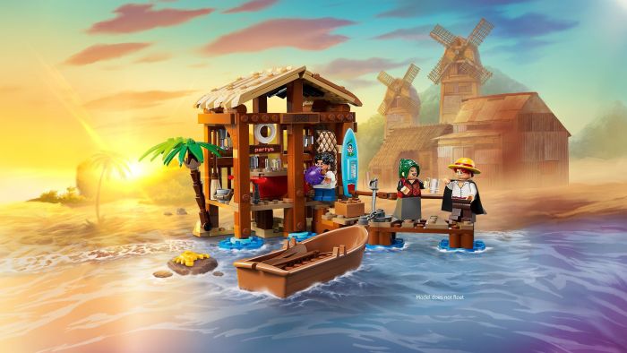 Конструктор LEGO ONE PIECE Хатина у Селищі Вітряків