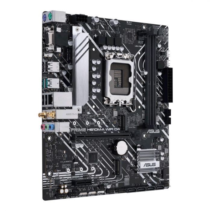 Материнcька плата ASUS PRIME H610M-A WIFI D4 s1700 H610 2xDDR4 M.2 HDMI D-Sub DP Wi-Fi BT mATX