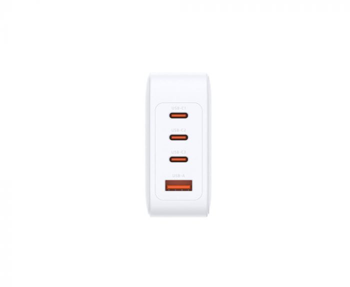 Зарядний пристрій мережевий D-Link DCF-141 140Вт GaN 3хUSB-С, 1xUSB-A, білий