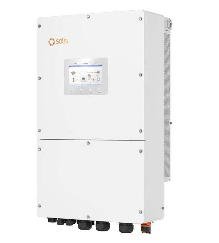 Гібридний інвертор трифазний Solis S6 30кВт, 3xMPPT, DC, для HV Batteries