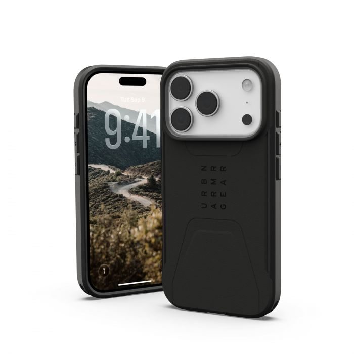 Чохол UAG для iPhone 17 Pro, Civilian MagSafe, Black