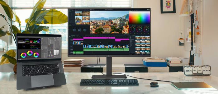 Монітор LG 31.5" 32U720A-B 2xHDMI, DP, USB-C, MM, VA, 3840x2160, DCI-P3 90%, Pivot, HDR10