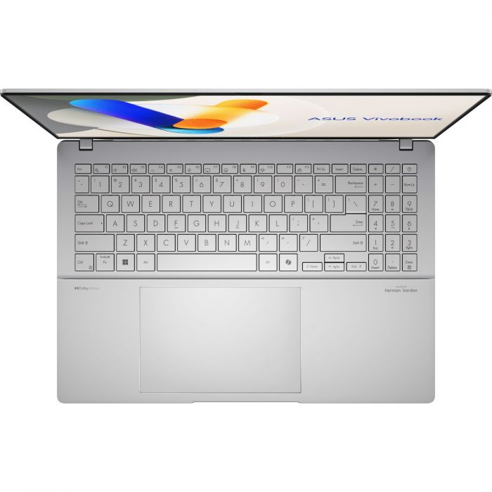 Ноутбук ASUS Vivobook S 16 M5606UA-MX025 16" 3.2K OLED, AMD R9-8945HS, 32GB, F1TB, UMA, NoOS, Сріблястий