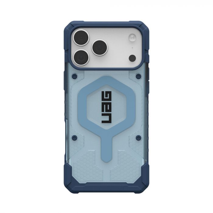Чохол+ремінець UAG для iPhone 17 Pro Max, Pathfinder Clear MagSafe Bundle, Blues Lanyard