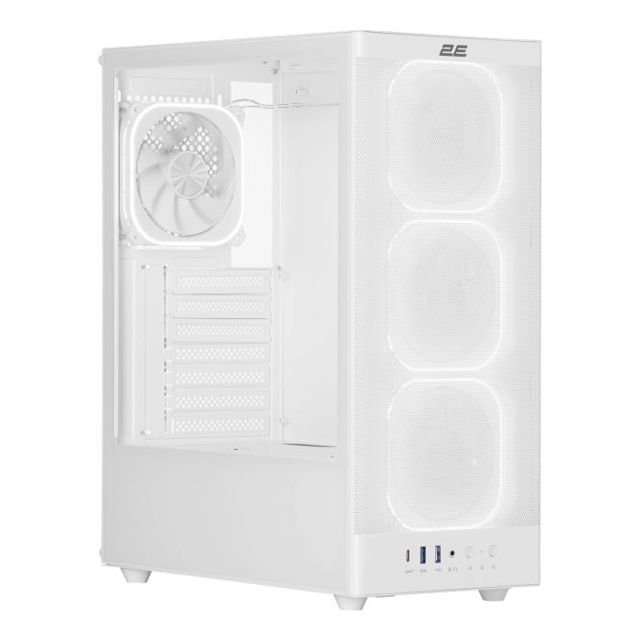 Комп’ютер персональний 2E Rational AMD R5-7500F, 16Gb, F1TB, NVD5060-8, A620, 2E-V8210W, 600W, FreeDos, білий