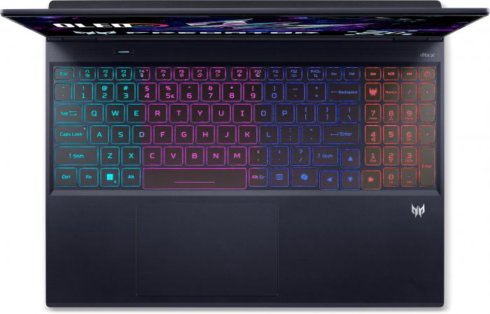 Ноутбук Acer Predator Helios Neo 16S PHN16S-I51 16" OLED, Intel U9-386H, 64GB, F2TB, NVD5060-8, Lin, чорний