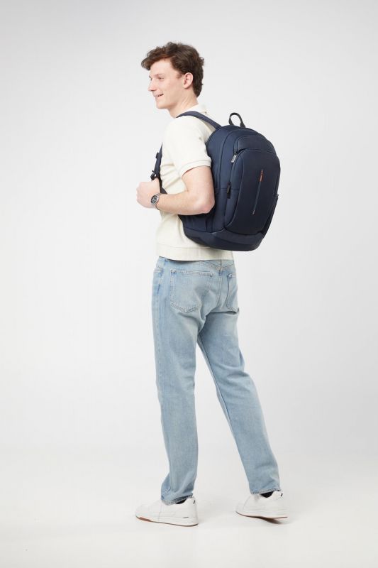 Рюкзак для ноутбука 17.3" American Tourister, Urban Groove UG26 backpack, поліестер, 34л, синій