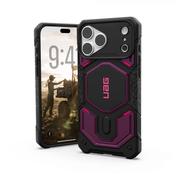 Чохол UAG для iPhone 18 Pro Max, Monarch Pro Magsafe, Deep Purple Synth