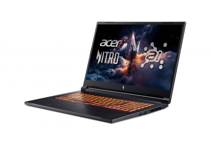 Ноутбук Acer Nitro V 17 ANV17-41 17.3" FHD IPS, AMD R7-260, 32GB, F1TB, NVD5060-8, Lin, чорний
