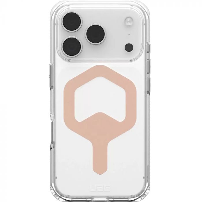 Чохол UAG для iPhone 17 Pro, Plyo MagSafe, Ice/Rose Gold